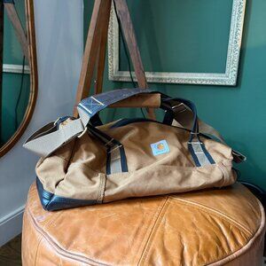 Carhartt Small 35L Weekender Duffel Bag – Tan